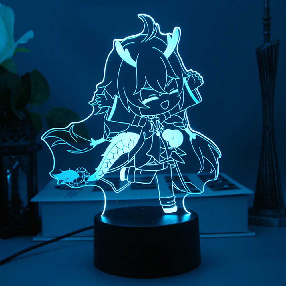 Honkai: Star Rail Character 16 Colors 3D Lamp