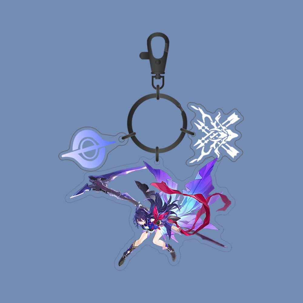 Honkai: Star Rail Character Acrylic Drip Keychain PendantHonkai: Star Rail Character Acrylic Drip Keychain Pendant