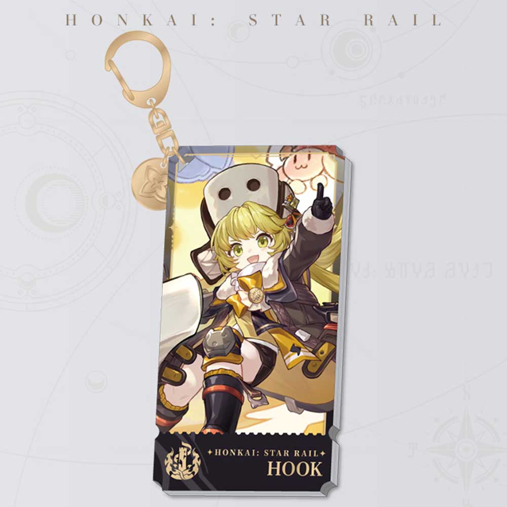Honkai: Star Rail Destruction Path Character Keychain