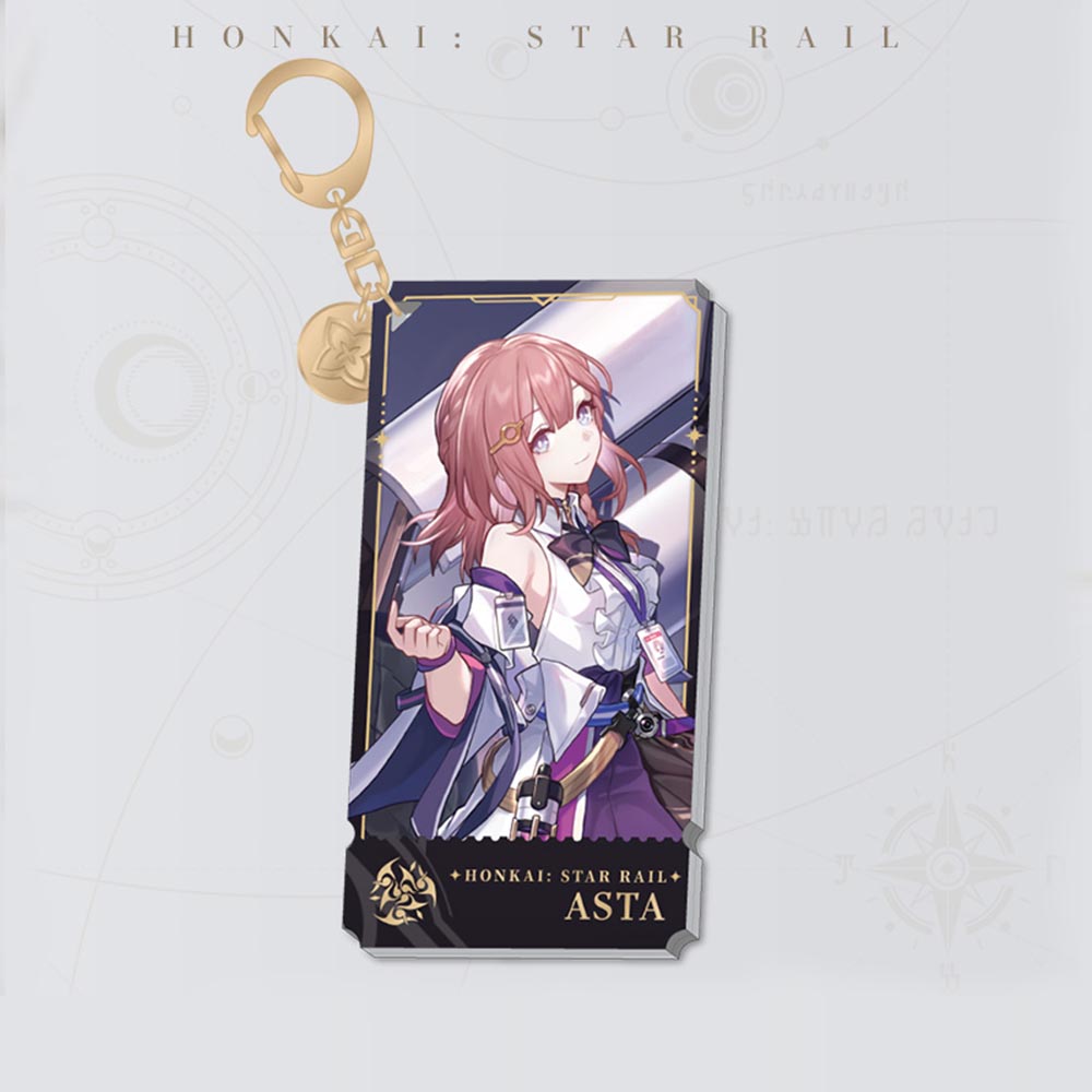 Honkai: Star Rail Official Harmony Path Character Keychain