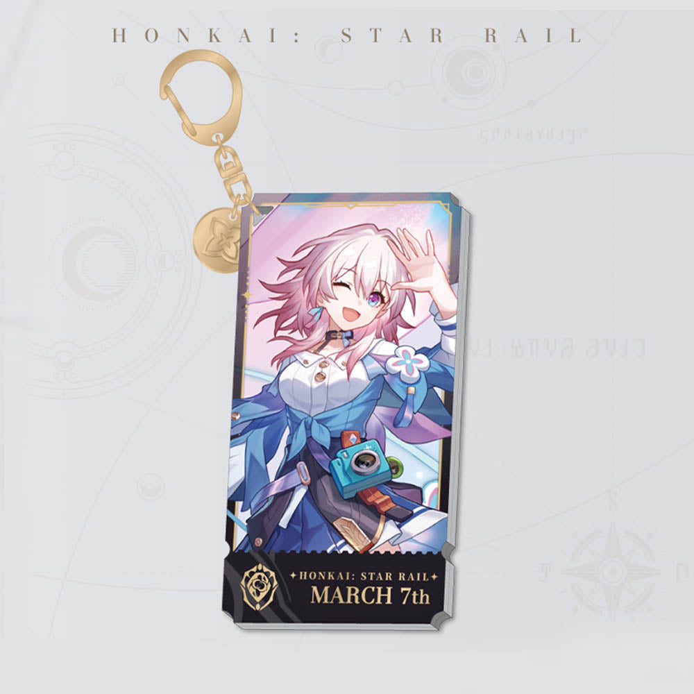 Honkai: Star Rail Official Preservation Path Character Keychain